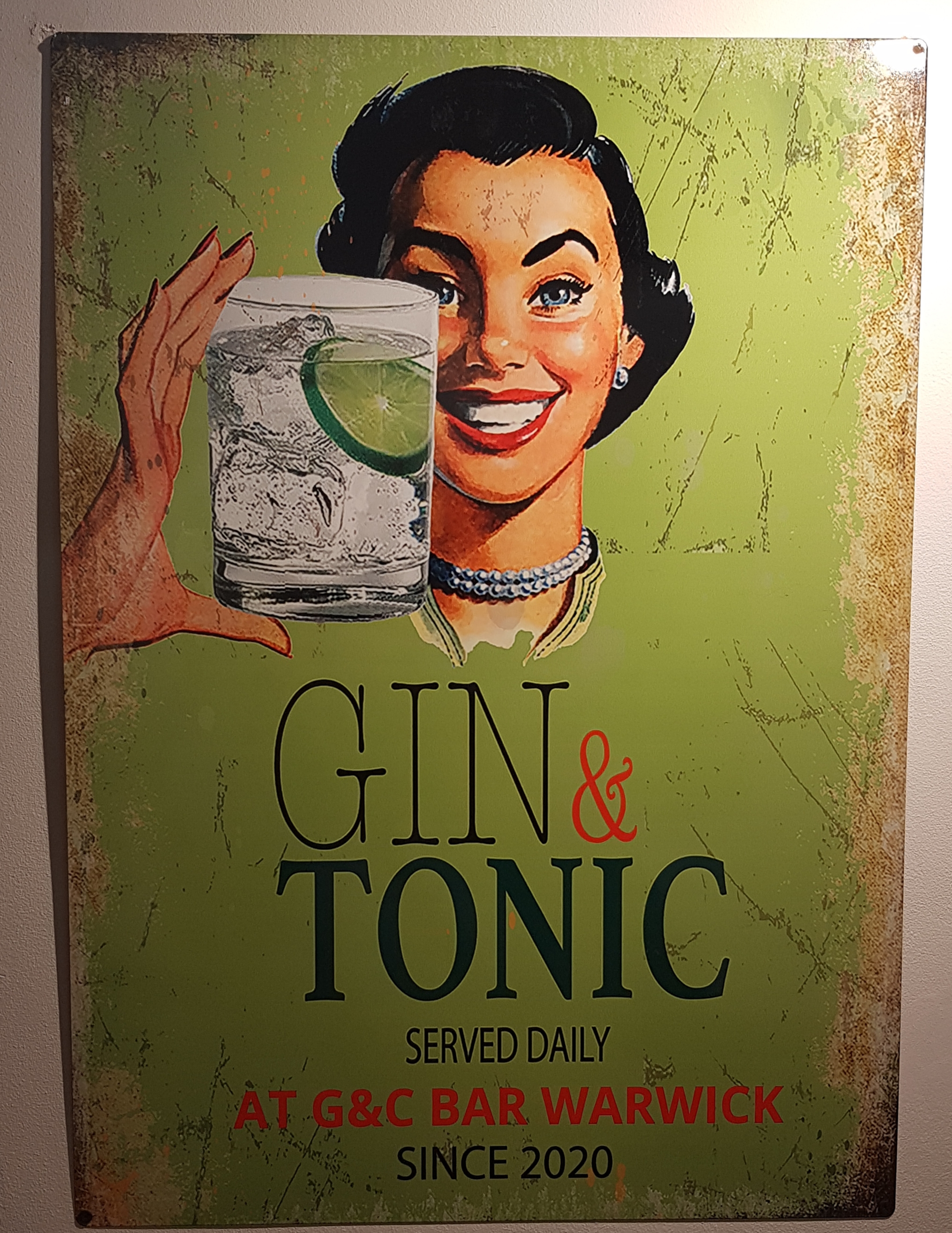 All you need Travel Locker is The love… and – gin